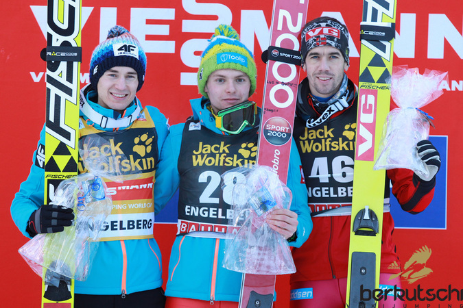 Top 3: Kamil Stoch, Jan Ziobro, Anders Bardal