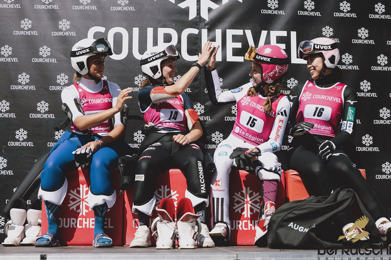 Courchevel Sonntag Frauen "HIGH FIVE"