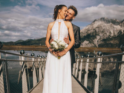 Traumhochzeit: Lisa Eder und Daniel Fettner haben geheiratet