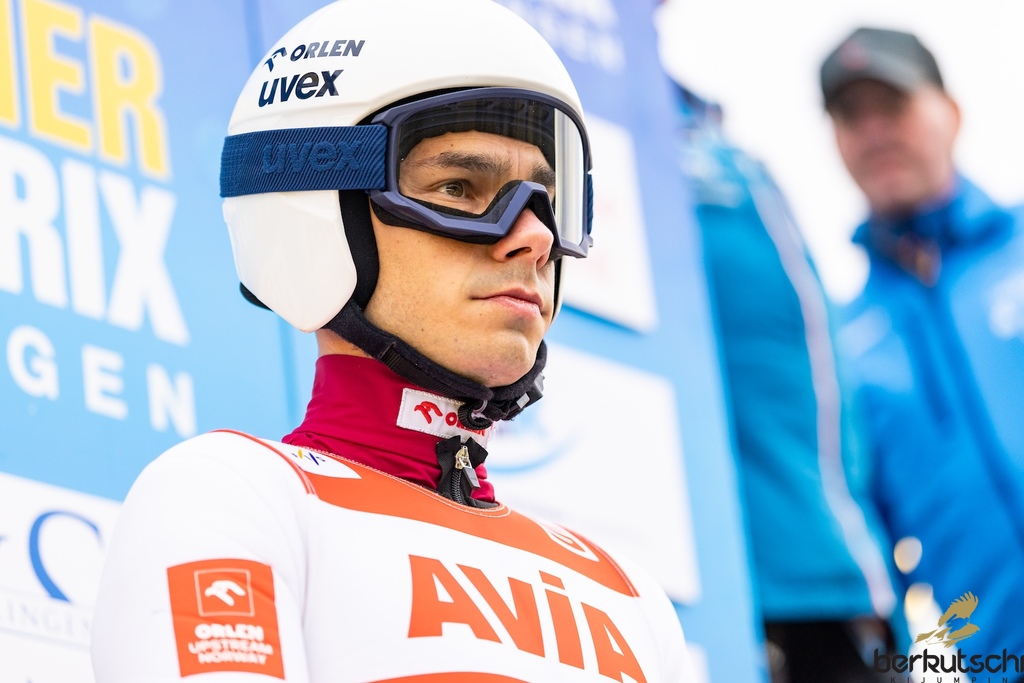 23.10.2026, Vogtland Arena, Klingenthal, GER, FIS Weltcup Ski Sprung, Sommer Grand Prix, Klingenthal, Herren, Einzelbewerb, Qualifikation, im Bild Jakub Wolny (POL) // Jakub Wolny (POL) during the qualification for the men individual competition of Ski Jumping Summer Grand Prix of the FIS Ski Jumping World Cup in Klingenthal, Germany on 2026/10/23. EXPA Pictures © 2026, PhotoCredit: EXPA/ Tadeusz Mieczynski