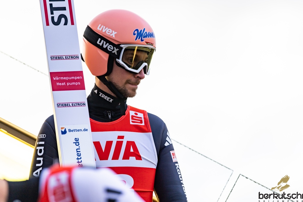 23.10.2026, Vogtland Arena, Klingenthal, GER, FIS Weltcup Ski Sprung, Sommer Grand Prix, Klingenthal, Herren, Einzelbewerb, Qualifikation, im Bild Felix Hoffmann (GER) // Felix Hoffmann (GER) during the qualification for the men individual competition of Ski Jumping Summer Grand Prix of the FIS Ski Jumping World Cup in Klingenthal, Germany on 2026/10/23. EXPA Pictures © 2026, PhotoCredit: EXPA/ Tadeusz Mieczynski