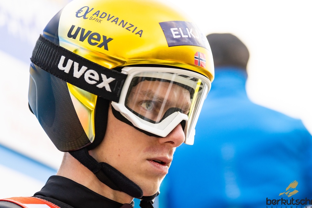 23.10.2026, Vogtland Arena, Klingenthal, GER, FIS Weltcup Ski Sprung, Sommer Grand Prix, Klingenthal, Herren, Einzelbewerb, Qualifikation, im Bild Halvor Egner Granerud (NOR) // Halvor Egner Granerud (NOR) during the qualification for the men individual competition of Ski Jumping Summer Grand Prix of the FIS Ski Jumping World Cup in Klingenthal, Germany on 2026/10/23. EXPA Pictures © 2026, PhotoCredit: EXPA/ Tadeusz Mieczynski