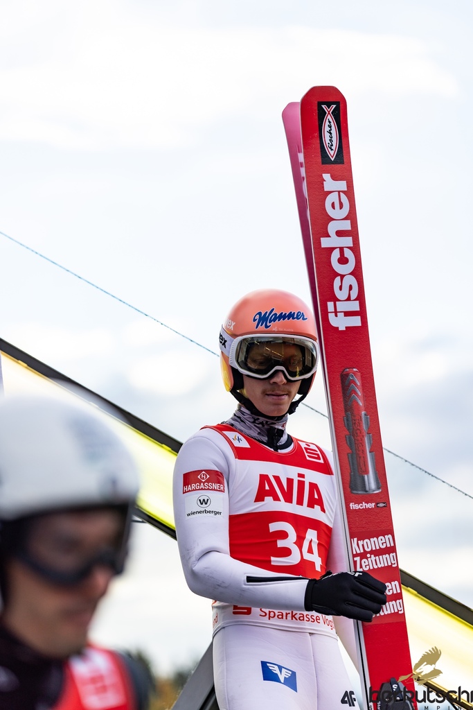 23.10.2026, Vogtland Arena, Klingenthal, GER, FIS Weltcup Ski Sprung, Sommer Grand Prix, Klingenthal, Herren, Einzelbewerb, Qualifikation, im Bild Jan Hoerl (AUT) // Jan Hoerl (AUT) during the qualification for the men individual competition of Ski Jumping Summer Grand Prix of the FIS Ski Jumping World Cup in Klingenthal, Germany on 2026/10/23. EXPA Pictures © 2026, PhotoCredit: EXPA/ Tadeusz Mieczynski