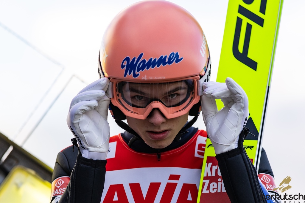 23.10.2026, Vogtland Arena, Klingenthal, GER, FIS Weltcup Ski Sprung, Sommer Grand Prix, Klingenthal, Herren, Einzelbewerb, Qualifikation, im Bild Maximilian Ortner (AUT) // Maximilian Ortner (AUT) during the qualification for the men individual competition of Ski Jumping Summer Grand Prix of the FIS Ski Jumping World Cup in Klingenthal, Germany on 2026/10/23. EXPA Pictures © 2026, PhotoCredit: EXPA/ Tadeusz Mieczynski