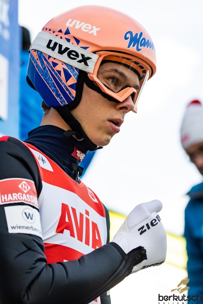 23.10.2026, Vogtland Arena, Klingenthal, GER, FIS Weltcup Ski Sprung, Sommer Grand Prix, Klingenthal, Herren, Einzelbewerb, Qualifikation, im Bild Maximilian Ortner (AUT) // Maximilian Ortner (AUT) during the qualification for the men individual competition of Ski Jumping Summer Grand Prix of the FIS Ski Jumping World Cup in Klingenthal, Germany on 2026/10/23. EXPA Pictures © 2026, PhotoCredit: EXPA/ Tadeusz Mieczynski