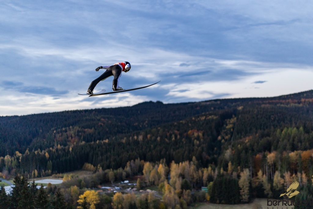 23.10.2026, Vogtland Arena, Klingenthal, GER, FIS Weltcup Ski Sprung, Sommer Grand Prix, Klingenthal, Herren, Einzelbewerb, Qualifikation, im Bild Luca Roth (GER) // Luca Roth (GER) during the qualification for the men individual competition of Ski Jumping Summer Grand Prix of the FIS Ski Jumping World Cup in Klingenthal, Germany on 2026/10/23. EXPA Pictures © 2026, PhotoCredit: EXPA/ Tadeusz Mieczynski