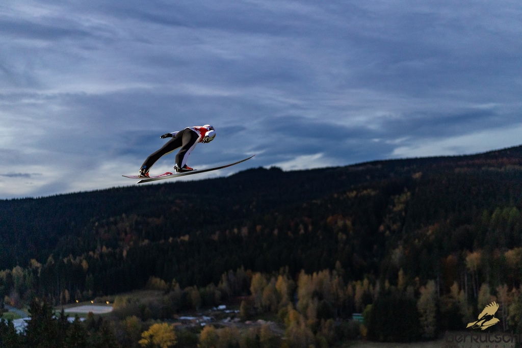 23.10.2026, Vogtland Arena, Klingenthal, GER, FIS Weltcup Ski Sprung, Sommer Grand Prix, Klingenthal, Herren, Einzelbewerb, Qualifikation, im Bild Jan Hoerl (AUT) // Jan Hoerl (AUT) during the qualification for the men individual competition of Ski Jumping Summer Grand Prix of the FIS Ski Jumping World Cup in Klingenthal, Germany on 2026/10/23. EXPA Pictures © 2026, PhotoCredit: EXPA/ Tadeusz Mieczynski