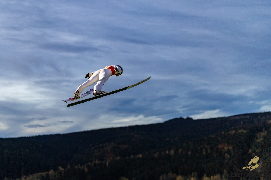 23.10.2026, Vogtland Arena, Klingenthal, GER, FIS Weltcup Ski Sprung, Sommer Grand Prix, Klingenthal, Herren, Einzelbewerb, Qualifikation, im Bild Tomofumi Naito (JPN) // Tomofumi Naito (JPN) during the qualification for the men individual competition of Ski Jumping Summer Grand Prix of the FIS Ski Jumping World Cup in Klingenthal, Germany on 2026/10/23. EXPA Pictures © 2026, PhotoCredit: EXPA/ Tadeusz Mieczynski