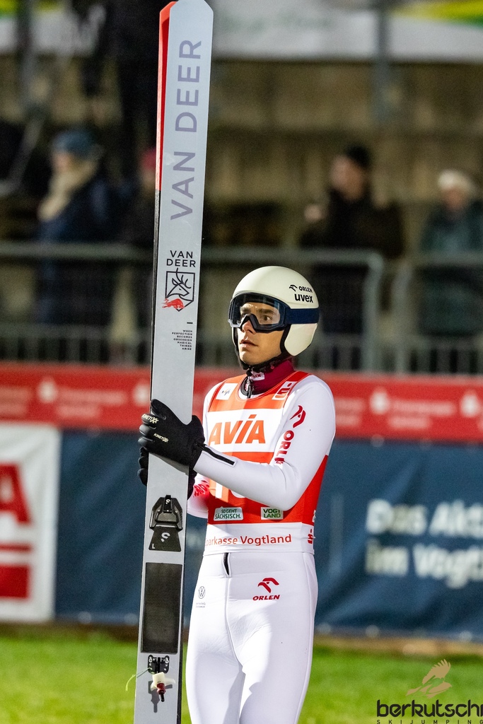 23.10.2026, Vogtland Arena, Klingenthal, GER, FIS Weltcup Ski Sprung, Sommer Grand Prix, Klingenthal, Herren, Einzelbewerb, Qualifikation, im Bild Jakub Wolny (POL) // Jakub Wolny (POL) during the qualification for the men individual competition of Ski Jumping Summer Grand Prix of the FIS Ski Jumping World Cup in Klingenthal, Germany on 2026/10/23. EXPA Pictures © 2026, PhotoCredit: EXPA/ Tadeusz Mieczynski