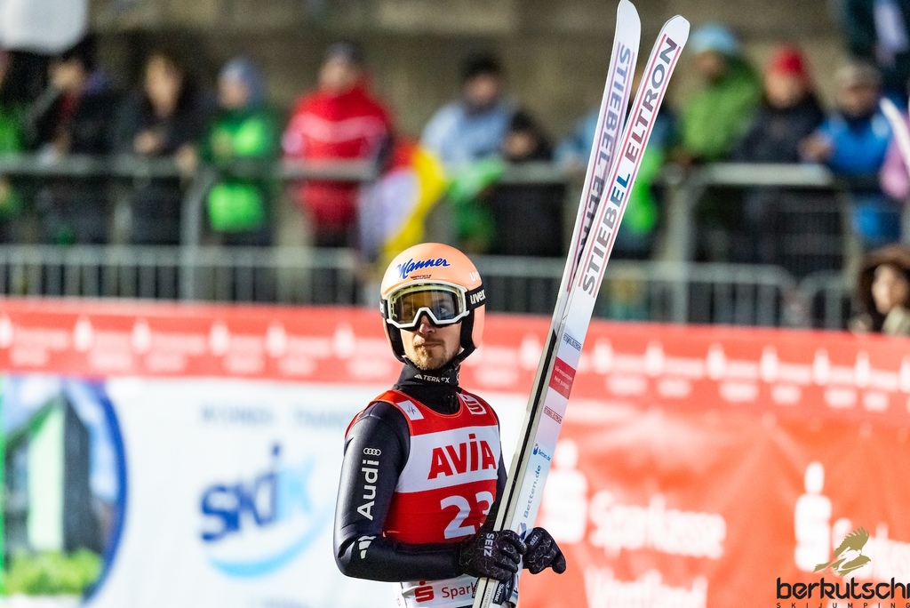 23.10.2026, Vogtland Arena, Klingenthal, GER, FIS Weltcup Ski Sprung, Sommer Grand Prix, Klingenthal, Herren, Einzelbewerb, Qualifikation, im Bild Felix Hoffmann (GER) // Felix Hoffmann (GER) during the qualification for the men individual competition of Ski Jumping Summer Grand Prix of the FIS Ski Jumping World Cup in Klingenthal, Germany on 2026/10/23. EXPA Pictures © 2026, PhotoCredit: EXPA/ Tadeusz Mieczynski