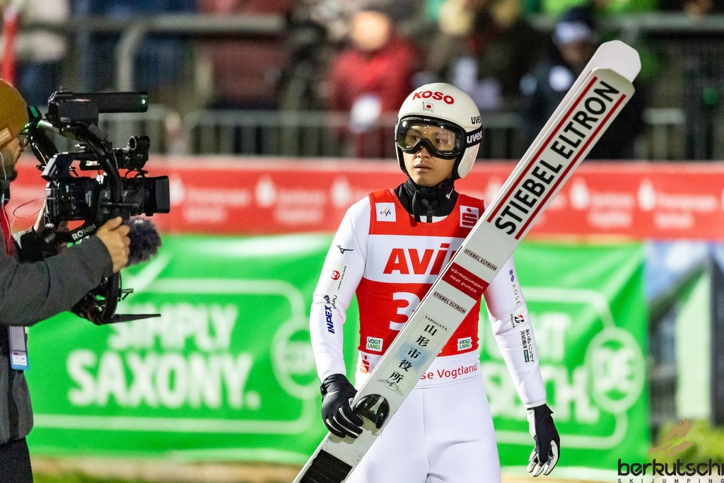 23.10.2026, Vogtland Arena, Klingenthal, GER, FIS Weltcup Ski Sprung, Sommer Grand Prix, Klingenthal, Herren, Einzelbewerb, Qualifikation, im Bild Tomofumi Naito (JPN) // Tomofumi Naito (JPN) during the qualification for the men individual competition of Ski Jumping Summer Grand Prix of the FIS Ski Jumping World Cup in Klingenthal, Germany on 2026/10/23. EXPA Pictures © 2026, PhotoCredit: EXPA/ Tadeusz Mieczynski