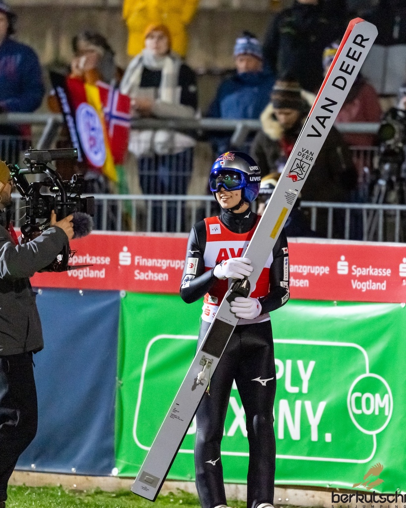 23.10.2026, Vogtland Arena, Klingenthal, GER, FIS Weltcup Ski Sprung, Sommer Grand Prix, Klingenthal, Herren, Einzelbewerb, Qualifikation, im Bild Ryoyu Kobayashi (JPN) // Ryoyu Kobayashi (JPN) during the qualification for the men individual competition of Ski Jumping Summer Grand Prix of the FIS Ski Jumping World Cup in Klingenthal, Germany on 2026/10/23. EXPA Pictures © 2026, PhotoCredit: EXPA/ Tadeusz Mieczynski