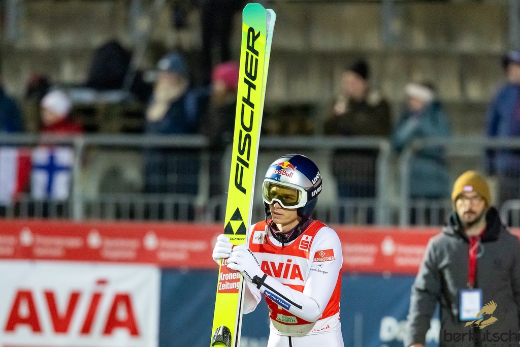 23.10.2026, Vogtland Arena, Klingenthal, GER, FIS Weltcup Ski Sprung, Sommer Grand Prix, Klingenthal, Herren, Einzelbewerb, Qualifikation, im Bild Stephan Embacher (AUT) // Stephan Embacher (AUT) during the qualification for the men individual competition of Ski Jumping Summer Grand Prix of the FIS Ski Jumping World Cup in Klingenthal, Germany on 2026/10/23. EXPA Pictures © 2026, PhotoCredit: EXPA/ Tadeusz Mieczynski