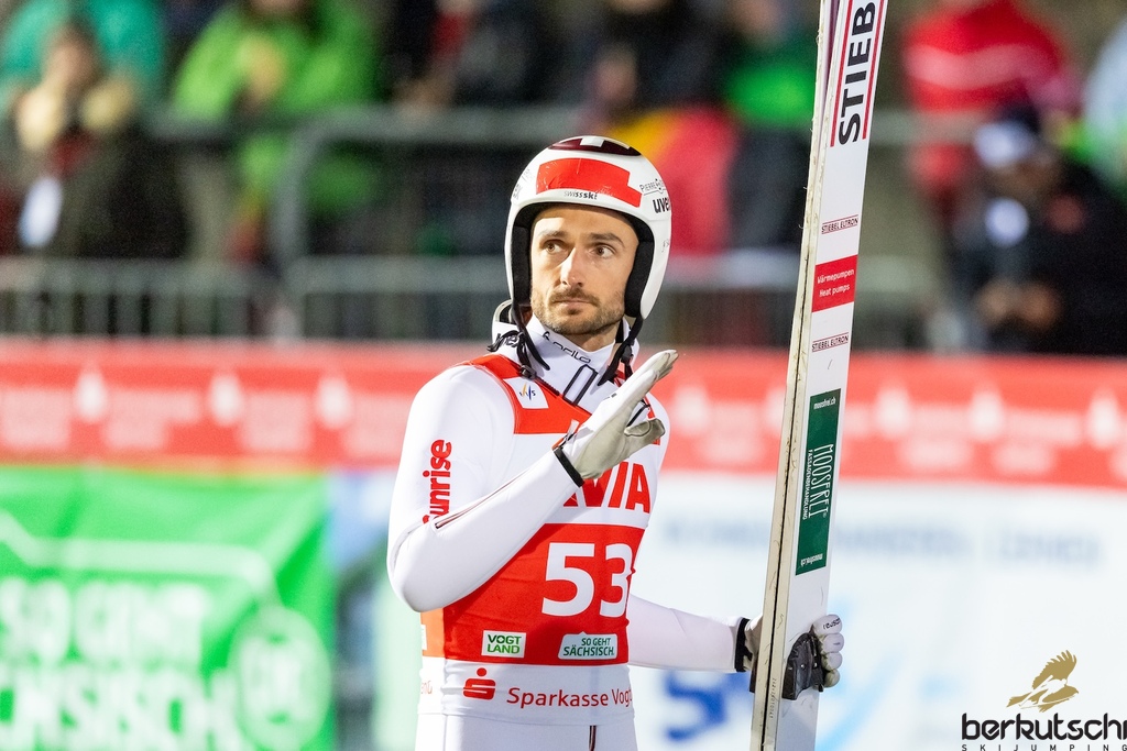 23.10.2026, Vogtland Arena, Klingenthal, GER, FIS Weltcup Ski Sprung, Sommer Grand Prix, Klingenthal, Herren, Einzelbewerb, Qualifikation, im Bild Killian Peier (SUI) // Killian Peier (SUI) during the qualification for the men individual competition of Ski Jumping Summer Grand Prix of the FIS Ski Jumping World Cup in Klingenthal, Germany on 2026/10/23. EXPA Pictures © 2026, PhotoCredit: EXPA/ Tadeusz Mieczynski