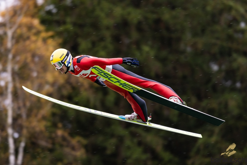 24.10.2026, Vogtland Arena, Klingenthal, GER, FIS Weltcup Ski Sprung, Sommer Grand Prix, Klingenthal, Herren, Einzelbewerb, im Bild Jarkko Maatta (FIN) // Jarkko Maatta (FIN) during the men individual competition of Ski Jumping Summer Grand Prix of the FIS Ski Jumping World Cup in Klingenthal, Germany on 2026/10/24. EXPA Pictures © 2026, PhotoCredit: EXPA/ Tadeusz Mieczynski