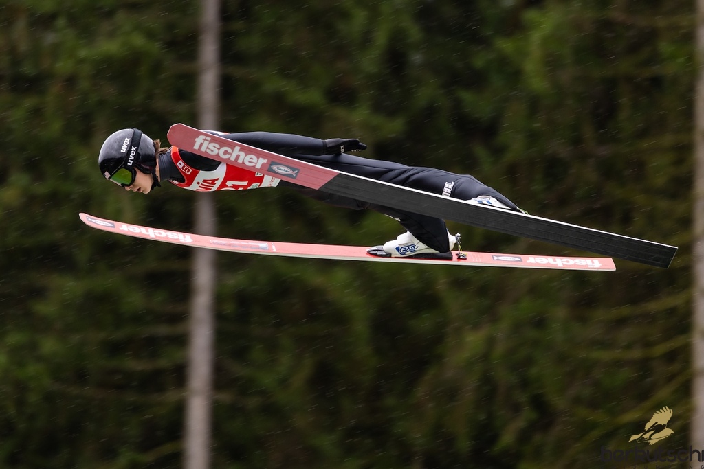 24.10.2026, Vogtland Arena, Klingenthal, GER, FIS Weltcup Ski Sprung, Sommer Grand Prix, Klingenthal, Herren, Einzelbewerb, im Bild Tate Frantz (USA) // Tate Frantz (USA) during the men individual competition of Ski Jumping Summer Grand Prix of the FIS Ski Jumping World Cup in Klingenthal, Germany on 2026/10/24. EXPA Pictures © 2026, PhotoCredit: EXPA/ Tadeusz Mieczynski