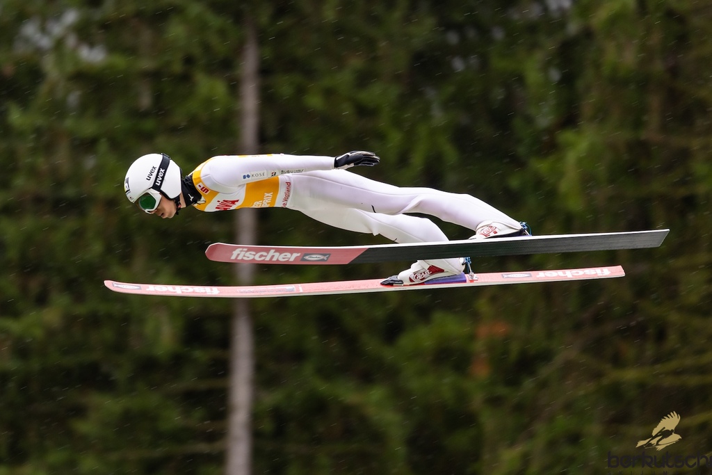 24.10.2026, Vogtland Arena, Klingenthal, GER, FIS Weltcup Ski Sprung, Sommer Grand Prix, Klingenthal, Herren, Einzelbewerb, im Bild Naoki Nakamura (JPN) // Naoki Nakamura (JPN) during the men individual competition of Ski Jumping Summer Grand Prix of the FIS Ski Jumping World Cup in Klingenthal, Germany on 2026/10/24. EXPA Pictures © 2026, PhotoCredit: EXPA/ Tadeusz Mieczynski
