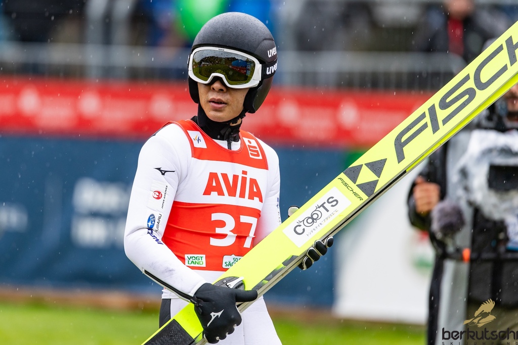 24.10.2026, Vogtland Arena, Klingenthal, GER, FIS Weltcup Ski Sprung, Sommer Grand Prix, Klingenthal, Herren, Einzelbewerb, im Bild Yuto Nakamura (JPN) // Yuto Nakamura (JPN) during the men individual competition of Ski Jumping Summer Grand Prix of the FIS Ski Jumping World Cup in Klingenthal, Germany on 2026/10/24. EXPA Pictures © 2026, PhotoCredit: EXPA/ Tadeusz Mieczynski