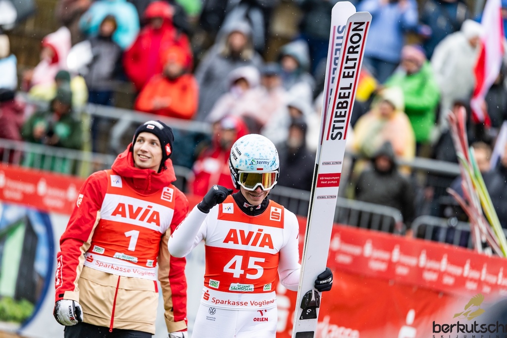 24.10.2026, Vogtland Arena, Klingenthal, GER, FIS Weltcup Ski Sprung, Sommer Grand Prix, Klingenthal, Herren, Einzelbewerb, im Bild Klemens Joniak (POL) // Klemens Joniak (POL) during the men individual competition of Ski Jumping Summer Grand Prix of the FIS Ski Jumping World Cup in Klingenthal, Germany on 2026/10/24. EXPA Pictures © 2026, PhotoCredit: EXPA/ Tadeusz Mieczynski