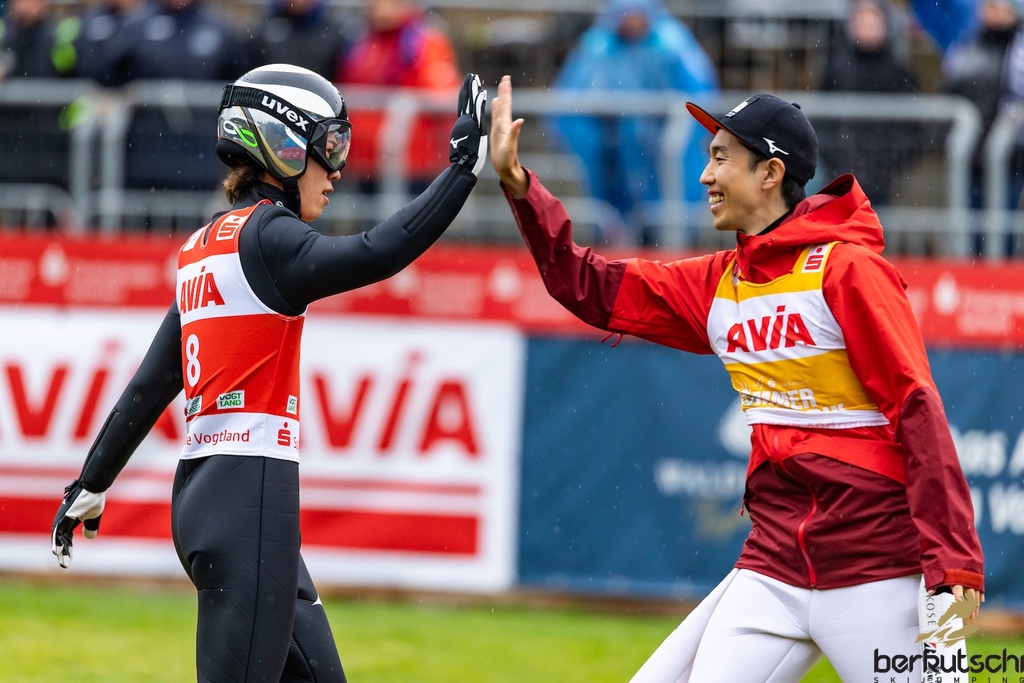 24.10.2026, Vogtland Arena, Klingenthal, GER, FIS Weltcup Ski Sprung, Sommer Grand Prix, Klingenthal, Herren, Einzelbewerb, im Bild Ren Nikaido (JPN) // Ren Nikaido (JPN) during the men individual competition of Ski Jumping Summer Grand Prix of the FIS Ski Jumping World Cup in Klingenthal, Germany on 2026/10/24. EXPA Pictures © 2026, PhotoCredit: EXPA/ Tadeusz Mieczynski