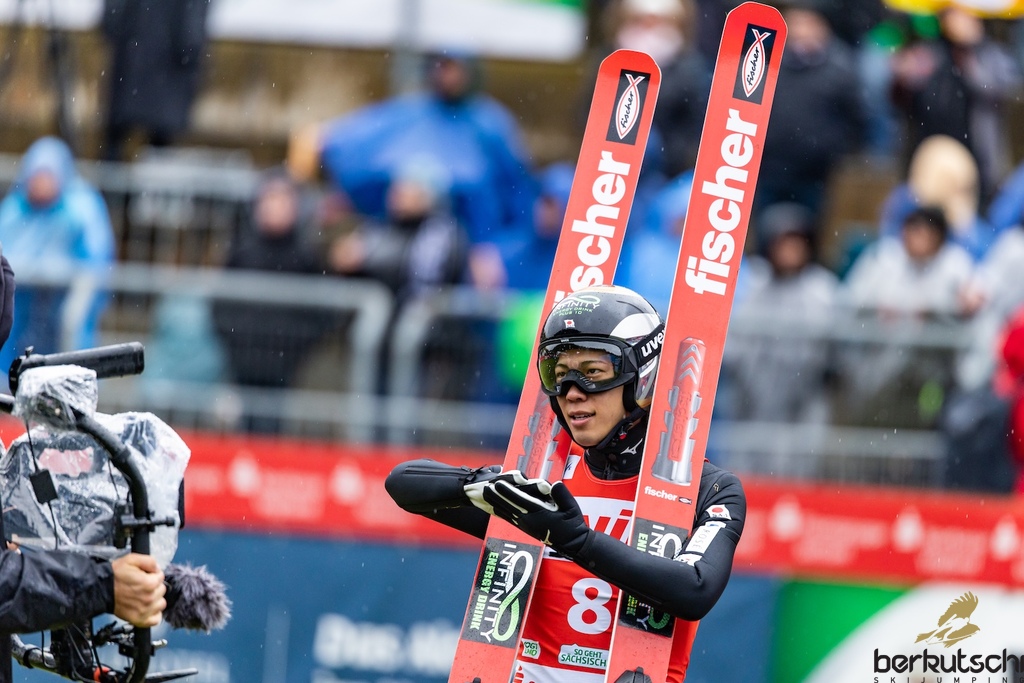 24.10.2026, Vogtland Arena, Klingenthal, GER, FIS Weltcup Ski Sprung, Sommer Grand Prix, Klingenthal, Herren, Einzelbewerb, im Bild Ren Nikaido (JPN) // Ren Nikaido (JPN) during the men individual competition of Ski Jumping Summer Grand Prix of the FIS Ski Jumping World Cup in Klingenthal, Germany on 2026/10/24. EXPA Pictures © 2026, PhotoCredit: EXPA/ Tadeusz Mieczynski