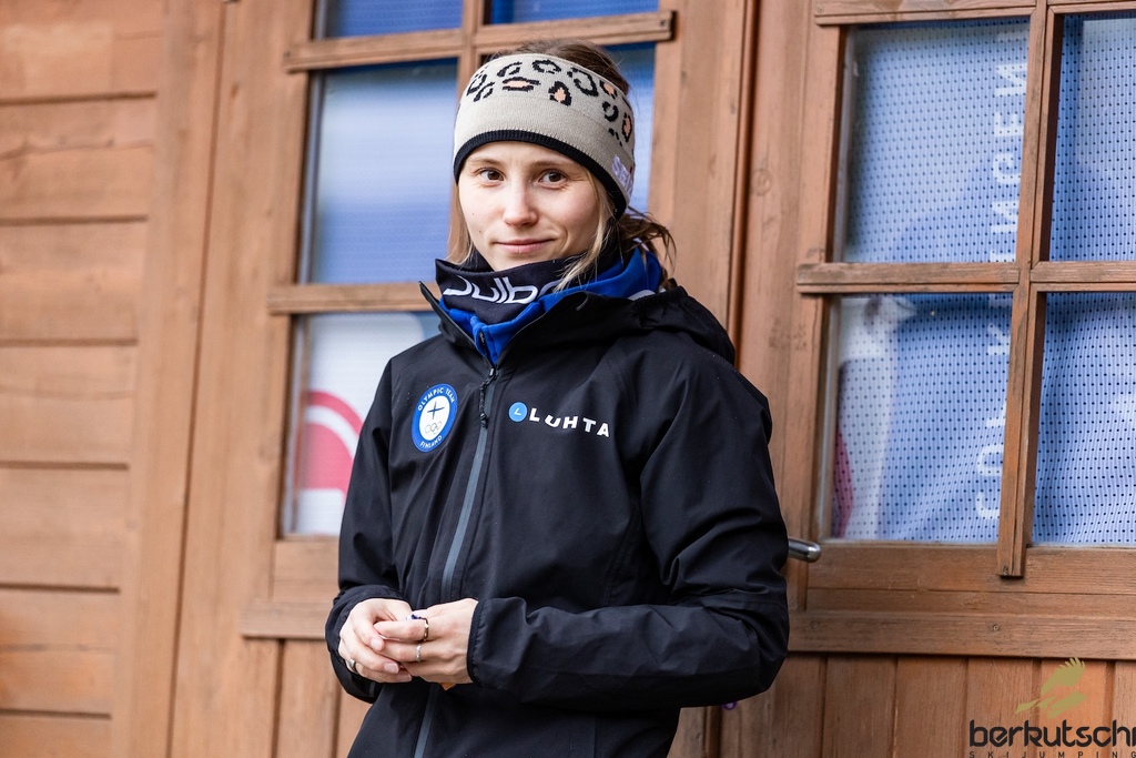 24.10.2026, Vogtland Arena, Klingenthal, GER, FIS Weltcup Ski Sprung, Sommer Grand Prix, Klingenthal, Damen, Einzelbewerb, im Bild Jenny Rautionaho (FIN) // Jenny Rautionaho (FIN) during the women individual competition of Ski Jumping Summer Grand Prix of the FIS Ski Jumping World Cup in Klingenthal, Germany on 2026/10/24. EXPA Pictures © 2026, PhotoCredit: EXPA/ Tadeusz Mieczynski