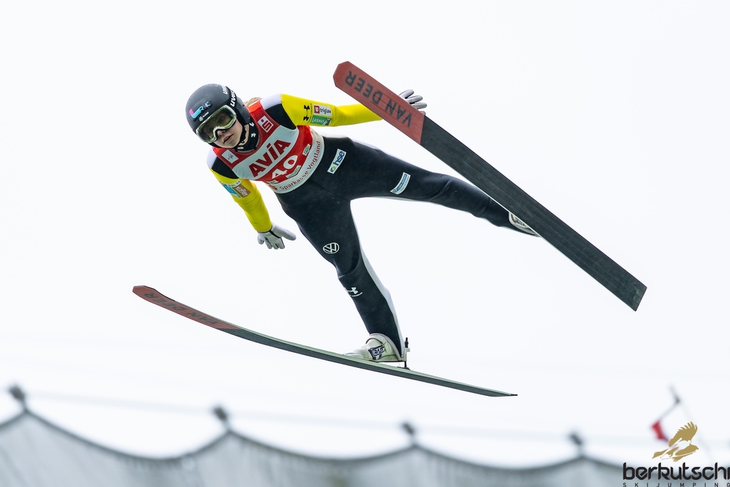 24.10.2026, Vogtland Arena, Klingenthal, GER, FIS Weltcup Ski Sprung, Sommer Grand Prix, Klingenthal, Damen, Einzelbewerb, im Bild Taja Bodlaj (SLO) // Taja Bodlaj (SLO) during the women individual competition of Ski Jumping Summer Grand Prix of the FIS Ski Jumping World Cup in Klingenthal, Germany on 2026/10/24. EXPA Pictures © 2026, PhotoCredit: EXPA/ Tadeusz Mieczynski