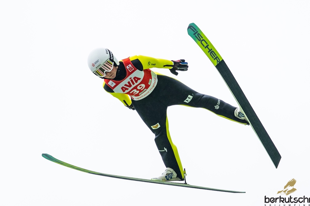 24.10.2026, Vogtland Arena, Klingenthal, GER, FIS Weltcup Ski Sprung, Sommer Grand Prix, Klingenthal, Damen, Einzelbewerb, im Bild Klara Ulrichova (CZE) // Klara Ulrichova (CZE) during the women individual competition of Ski Jumping Summer Grand Prix of the FIS Ski Jumping World Cup in Klingenthal, Germany on 2026/10/24. EXPA Pictures © 2026, PhotoCredit: EXPA/ Tadeusz Mieczynski