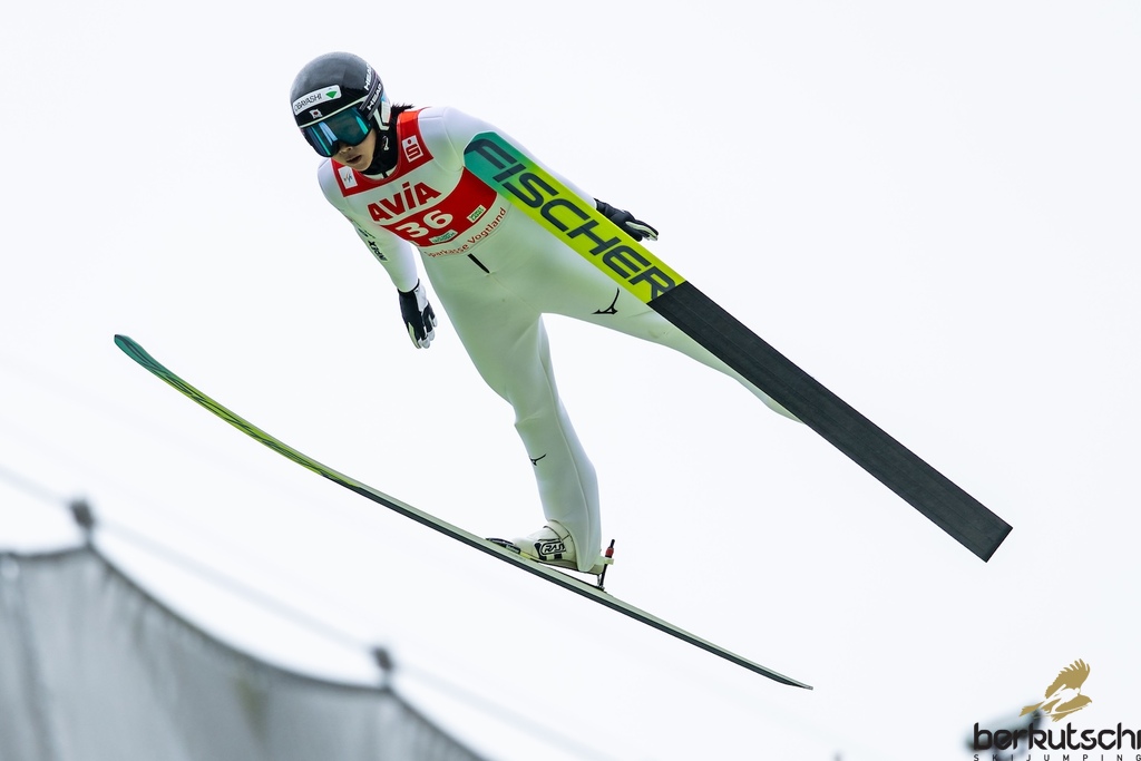 24.10.2026, Vogtland Arena, Klingenthal, GER, FIS Weltcup Ski Sprung, Sommer Grand Prix, Klingenthal, Damen, Einzelbewerb, im Bild Haruka Iwasa (JPN) // Haruka Iwasa (JPN) during the women individual competition of Ski Jumping Summer Grand Prix of the FIS Ski Jumping World Cup in Klingenthal, Germany on 2026/10/24. EXPA Pictures © 2026, PhotoCredit: EXPA/ Tadeusz Mieczynski