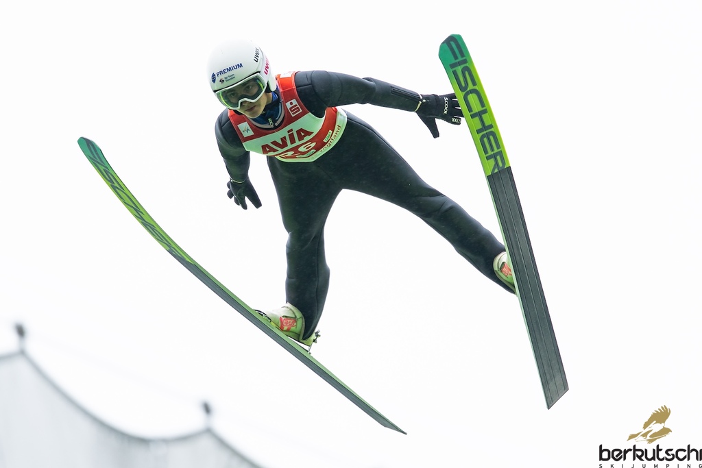 24.10.2026, Vogtland Arena, Klingenthal, GER, FIS Weltcup Ski Sprung, Sommer Grand Prix, Klingenthal, Damen, Einzelbewerb, im Bild Kira Maria Kapustikova (SVK) // Kira Maria Kapustikova (SVK) during the women individual competition of Ski Jumping Summer Grand Prix of the FIS Ski Jumping World Cup in Klingenthal, Germany on 2026/10/24. EXPA Pictures © 2026, PhotoCredit: EXPA/ Tadeusz Mieczynski