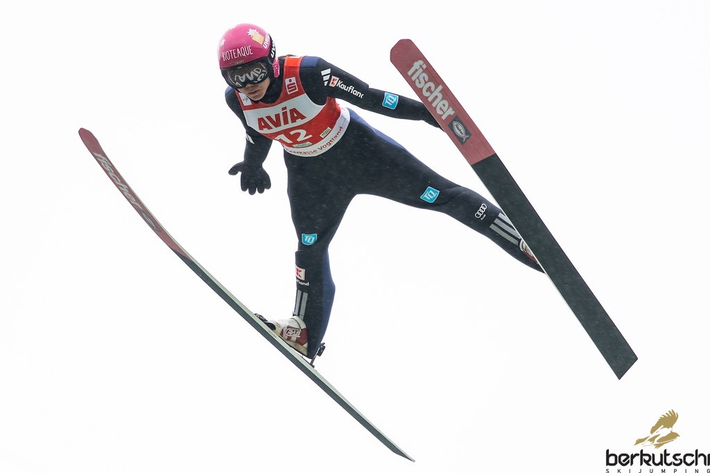 24.10.2026, Vogtland Arena, Klingenthal, GER, FIS Weltcup Ski Sprung, Sommer Grand Prix, Klingenthal, Damen, Einzelbewerb, im Bild Agnes Reisch (GER) // Agnes Reisch (GER) during the women individual competition of Ski Jumping Summer Grand Prix of the FIS Ski Jumping World Cup in Klingenthal, Germany on 2026/10/24. EXPA Pictures © 2026, PhotoCredit: EXPA/ Tadeusz Mieczynski