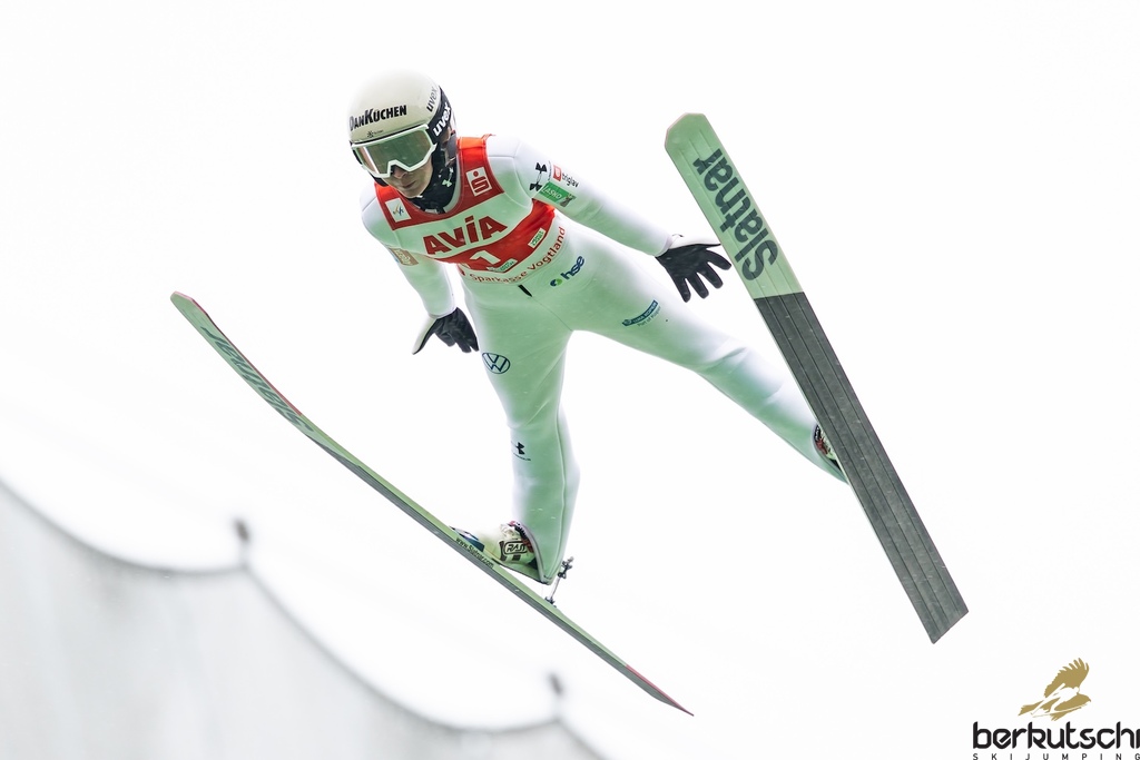 24.10.2026, Vogtland Arena, Klingenthal, GER, FIS Weltcup Ski Sprung, Sommer Grand Prix, Klingenthal, Damen, Einzelbewerb, im Bild Nika Prevc (SLO) // Nika Prevc (SLO) during the women individual competition of Ski Jumping Summer Grand Prix of the FIS Ski Jumping World Cup in Klingenthal, Germany on 2026/10/24. EXPA Pictures © 2026, PhotoCredit: EXPA/ Tadeusz Mieczynski