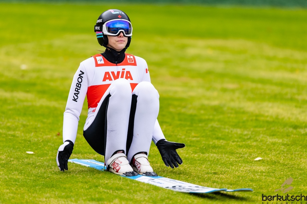 24.10.2026, Vogtland Arena, Klingenthal, GER, FIS Weltcup Ski Sprung, Sommer Grand Prix, Klingenthal, Damen, Einzelbewerb, im Bild Nicole Maurer (CAN) // Nicole Maurer (CAN) during the women individual competition of Ski Jumping Summer Grand Prix of the FIS Ski Jumping World Cup in Klingenthal, Germany on 2026/10/24. EXPA Pictures © 2026, PhotoCredit: EXPA/ Tadeusz Mieczynski
