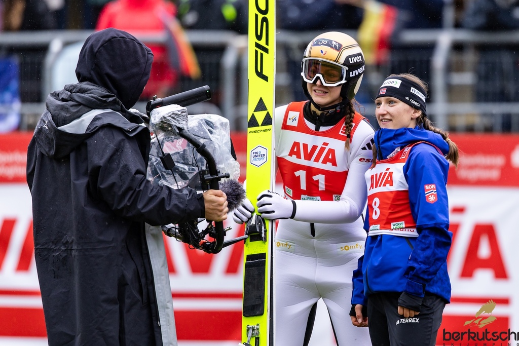 24.10.2026, Vogtland Arena, Klingenthal, GER, FIS Weltcup Ski Sprung, Sommer Grand Prix, Klingenthal, Damen, Einzelbewerb, im Bild Josephine Pagnier (FRA) // Josephine Pagnier (FRA) during the women individual competition of Ski Jumping Summer Grand Prix of the FIS Ski Jumping World Cup in Klingenthal, Germany on 2026/10/24. EXPA Pictures © 2026, PhotoCredit: EXPA/ Tadeusz Mieczynski