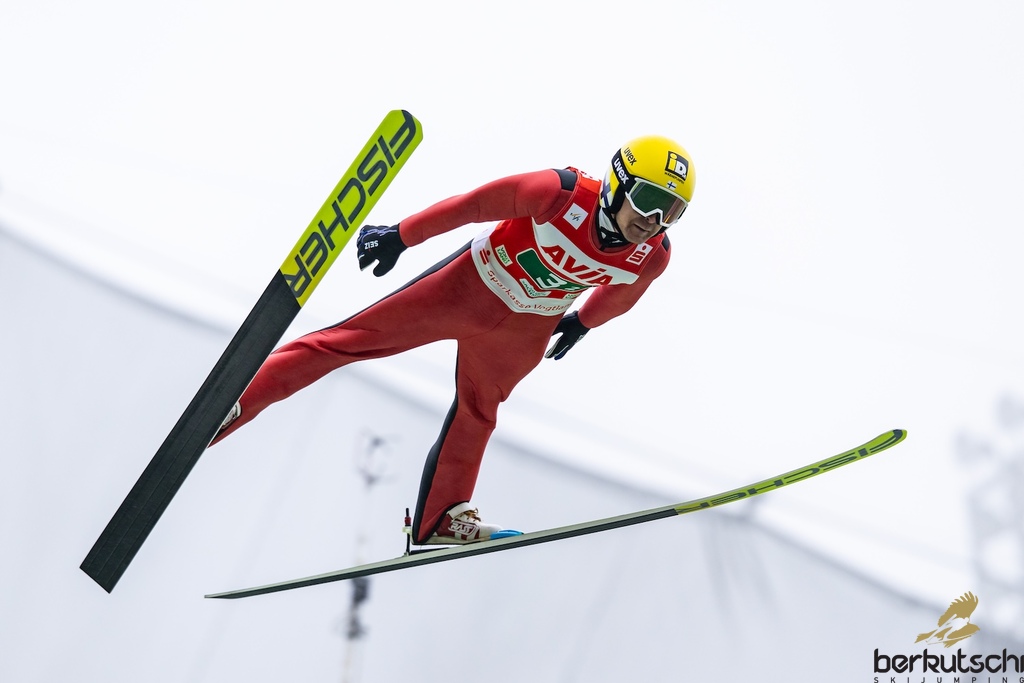 25.10.2026, Vogtland Arena, Klingenthal, GER, FIS Weltcup Ski Sprung, Sommer Grand Prix, Klingenthal, Herren, Teambewerb, im Bild Jarkko Maatta (FIN) // Jarkko Maatta (FIN) during the team competition of Ski Jumping Summer Grand Prix of the FIS Ski Jumping World Cup in Klingenthal, Germany on 2026/10/25. EXPA Pictures © 2026, PhotoCredit: EXPA/ Tadeusz Mieczynski