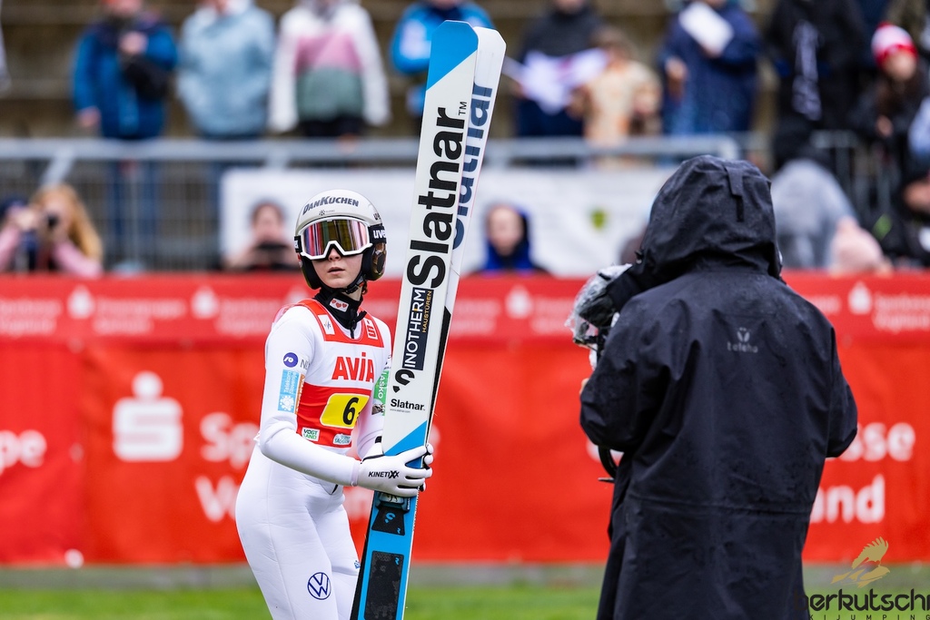 25.10.2026, Vogtland Arena, Klingenthal, GER, FIS Weltcup Ski Sprung, Sommer Grand Prix, Klingenthal, Herren, Teambewerb, im Bild Nika Prevc (SLO) // Nika Prevc (SLO) during the team competition of Ski Jumping Summer Grand Prix of the FIS Ski Jumping World Cup in Klingenthal, Germany on 2026/10/25. EXPA Pictures © 2026, PhotoCredit: EXPA/ Tadeusz Mieczynski