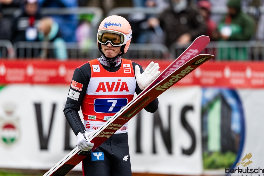25.10.2026, Vogtland Arena, Klingenthal, GER, FIS Weltcup Ski Sprung, Sommer Grand Prix, Klingenthal, Herren, Teambewerb, im Bild Jan Hoerl (AUT) // Jan Hoerl (AUT) during the team competition of Ski Jumping Summer Grand Prix of the FIS Ski Jumping World Cup in Klingenthal, Germany on 2026/10/25. EXPA Pictures © 2026, PhotoCredit: EXPA/ Tadeusz Mieczynski