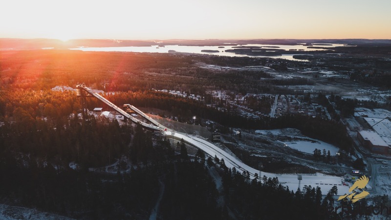 Bilder vom Training in Falun am Mittwoch - 