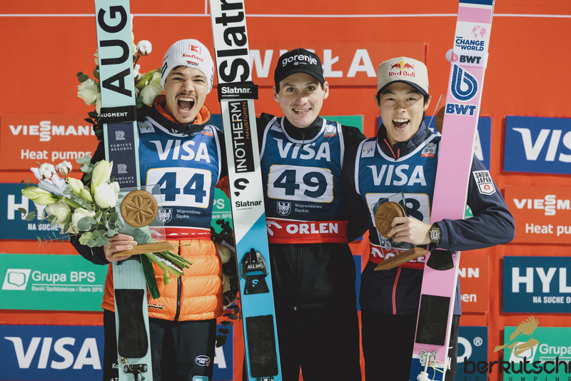 Domen Prevc gewinnt Wisla vor Raimund und Kobayashi - 