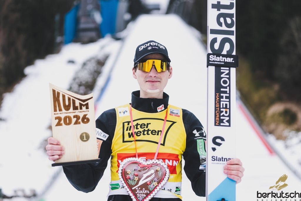Zweiter Sieg am Kulm für Domen Prevc - 