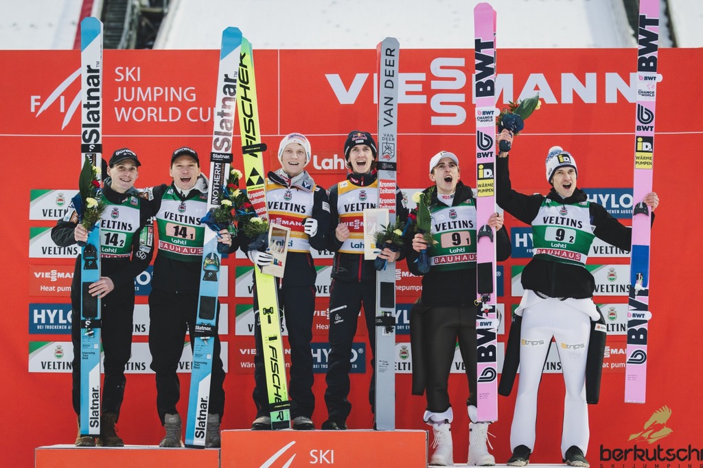 Österreich gewinnt Super-team - Finnland auf Platz drei - 