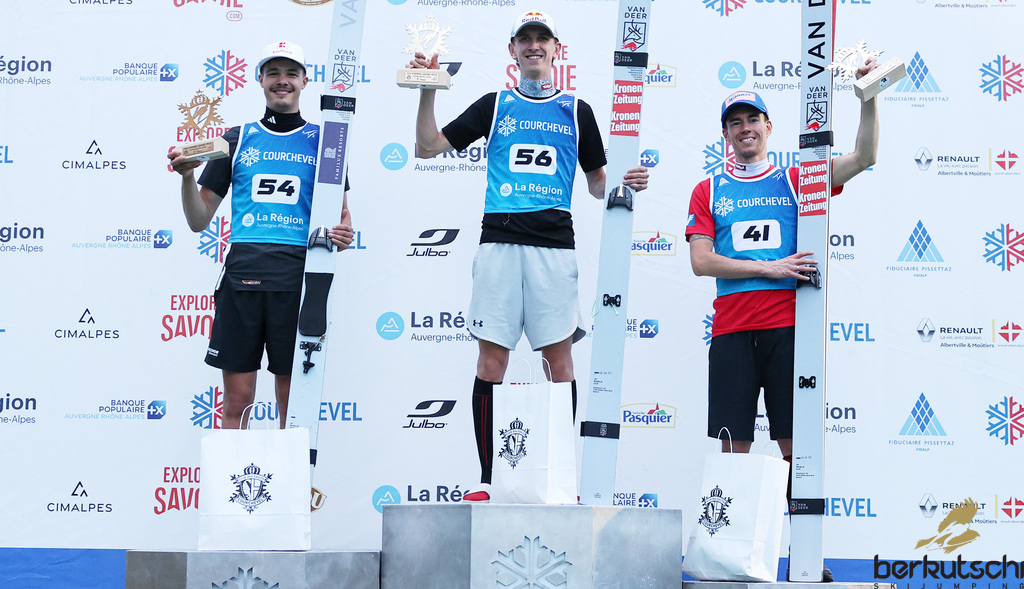 Daniel Tschofenig gewinnt auch zweiten Grand Prix in Courchevel - 