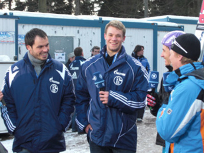 Schalke goes Skispringen