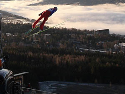 ÖSV-Adler machen Schneesprünge in Lillehammer