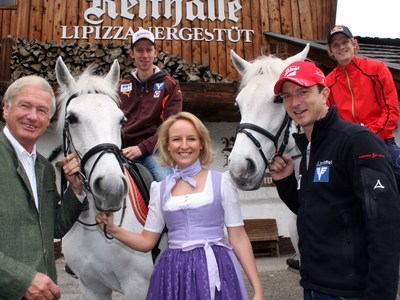 Trainingsauftakt der Österreicher