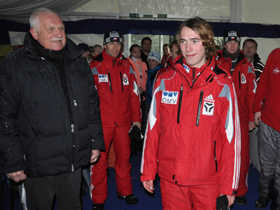 Tschechischer Präsident war einmal Skispringer