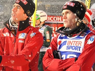 Stoch wygrywa - Małysz w szpiatlu
