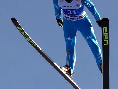 Malysz im Training überzeugend - Morgenstern auch