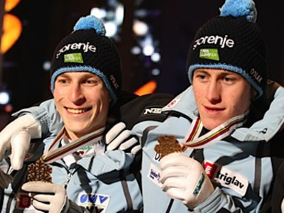 Slowenische Skispringer sind 'Mannschaft des Jahres'