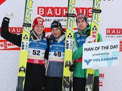 Kranjec gewinnt ersten Wettkampf am Kulm